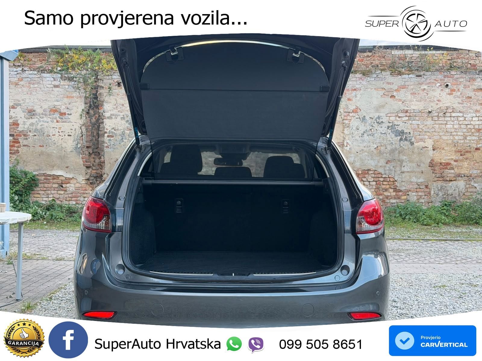 Mazda 6 Sport Combi 2.5 SKYACTIV-G (194 KS) SKYACTIV-Drive LED+GR SJED+ACC