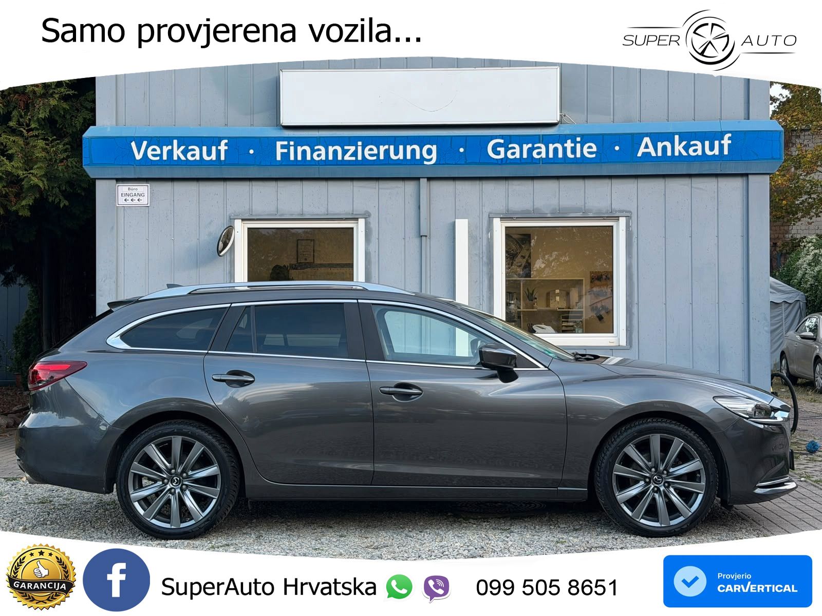 Mazda 6 Sport Combi 2.5 SKYACTIV-G (194 KS) SKYACTIV-Drive LED+GR SJED+ACC