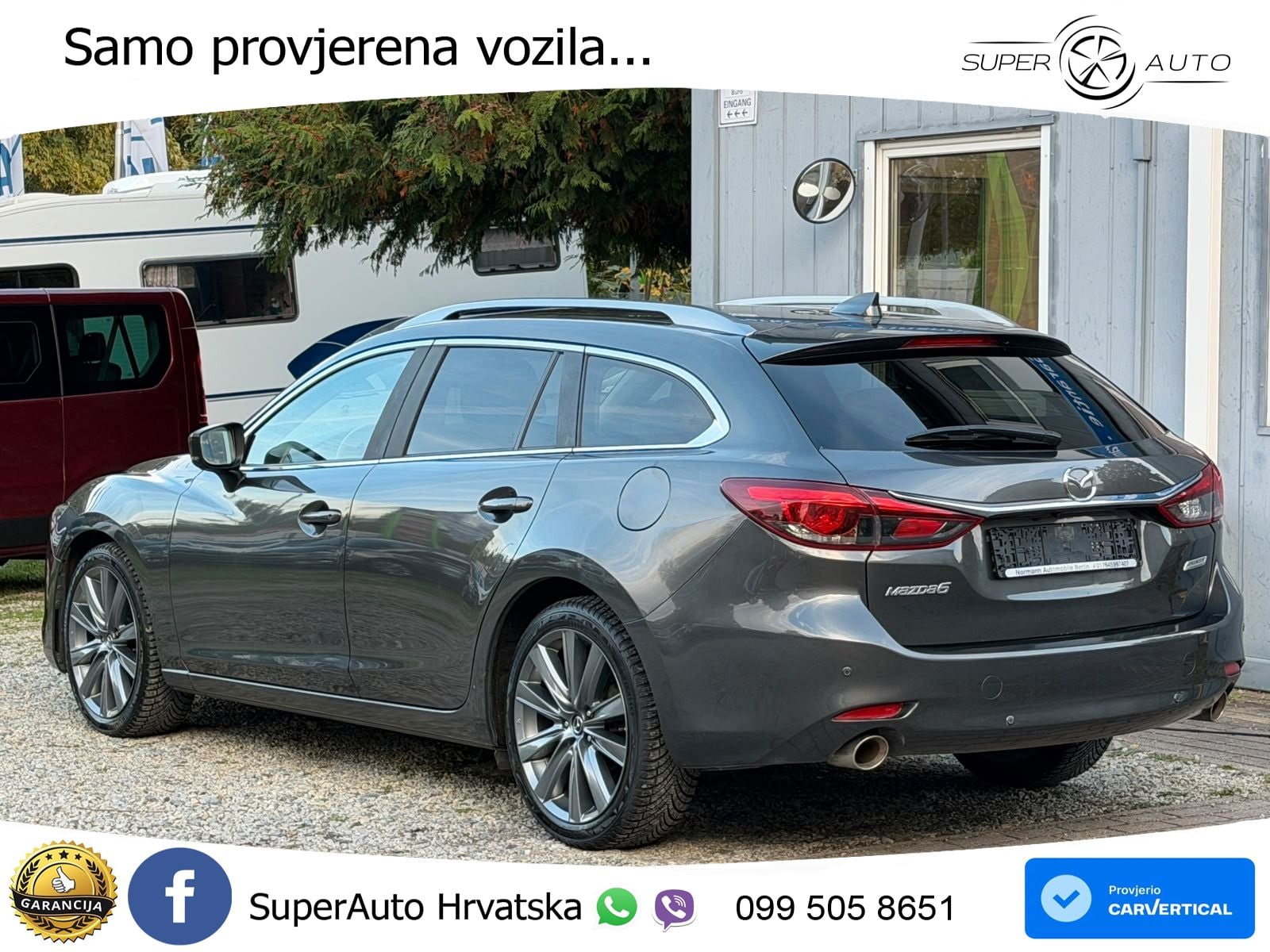 Mazda 6 Sport Combi 2.5 SKYACTIV-G (194 KS) SKYACTIV-Drive LED+GR SJED+ACC