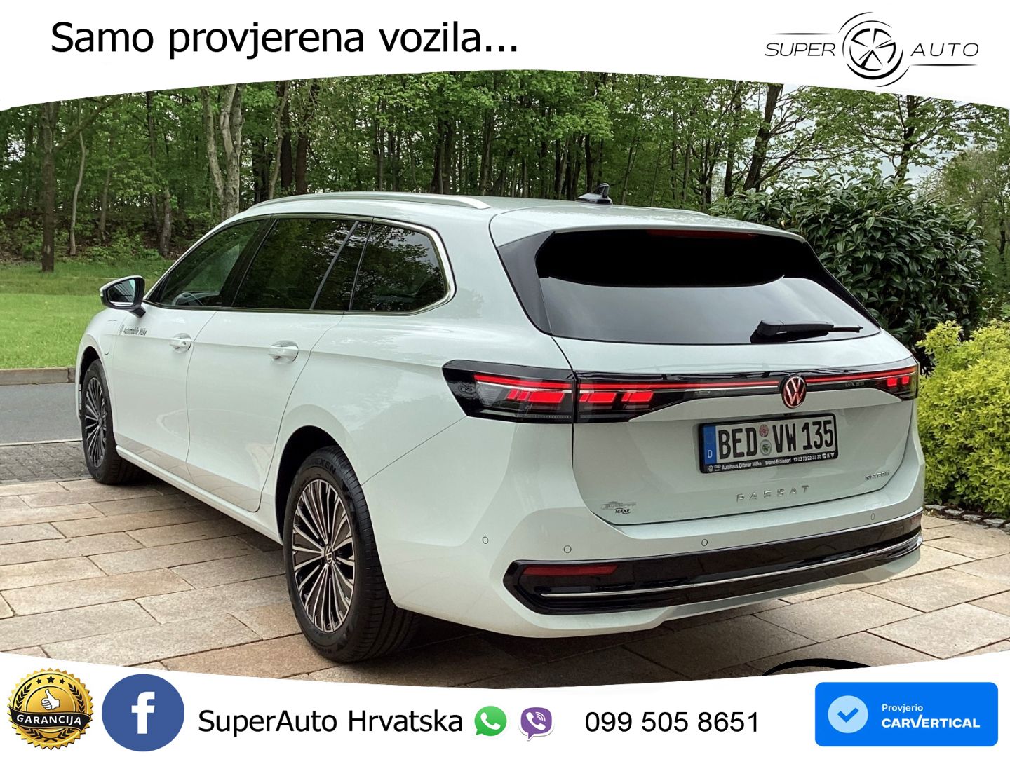 Volkswagen Passat Variant 1.5 TSI (204 KS) eHybrid DSG Elegance LED+GR SJED+ACC