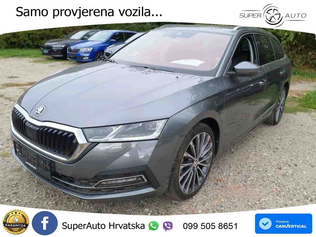 Škoda Octavia Combi iV 1.4 TSI (204 KS) DSG LED+GR SJED+ACC