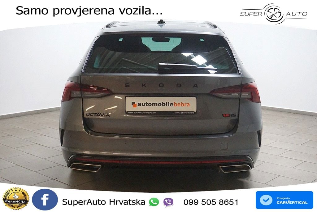 Škoda Octavia Combi RS 2.0 TDI (200 KS) DSG LED+GR SJED+ACC