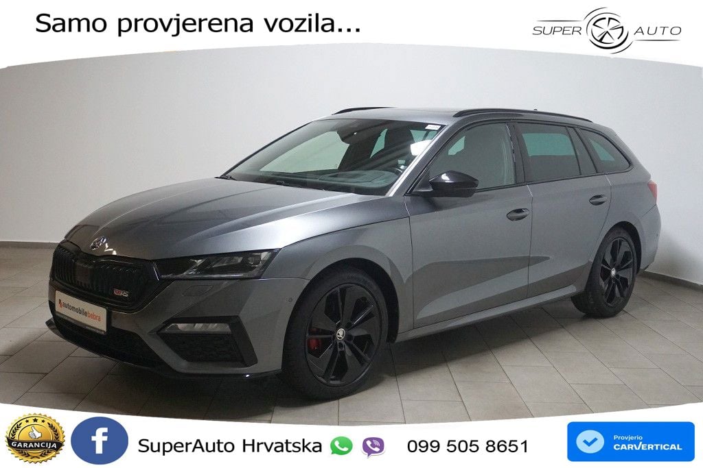 Škoda Octavia Combi RS 2.0 TDI (200 KS) DSG LED+GR SJED+ACC
