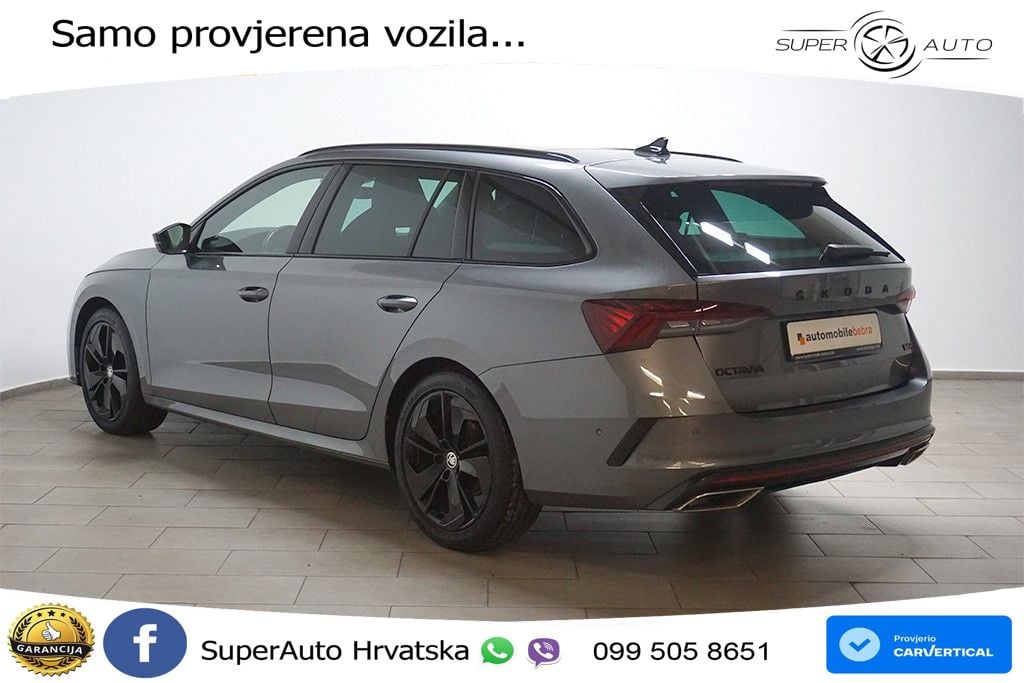 Škoda Octavia Combi RS 2.0 TDI (200 KS) DSG LED+GR SJED+ACC