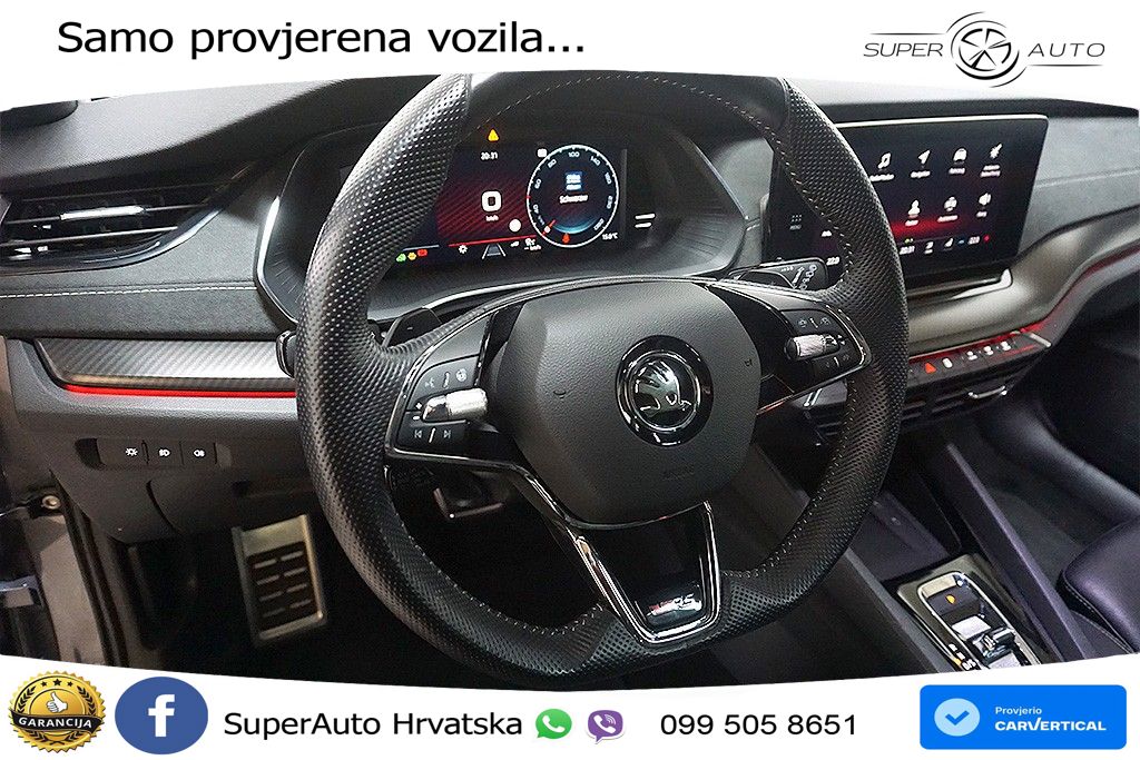 Škoda Octavia Combi RS 2.0 TDI (200 KS) DSG LED+GR SJED+ACC