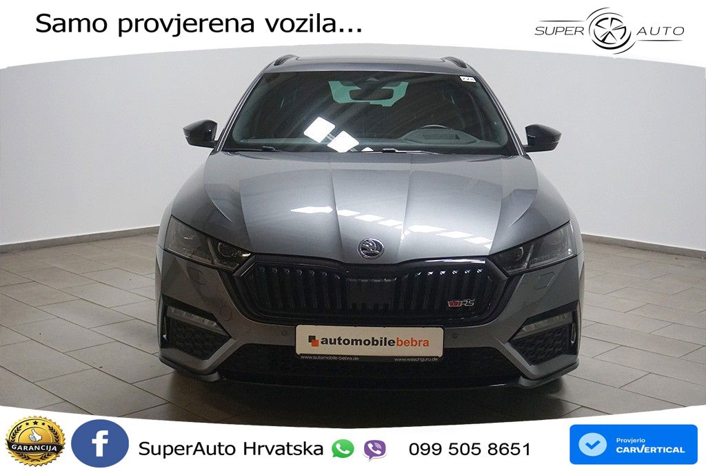 Škoda Octavia Combi RS 2.0 TDI (200 KS) DSG LED+GR SJED+ACC