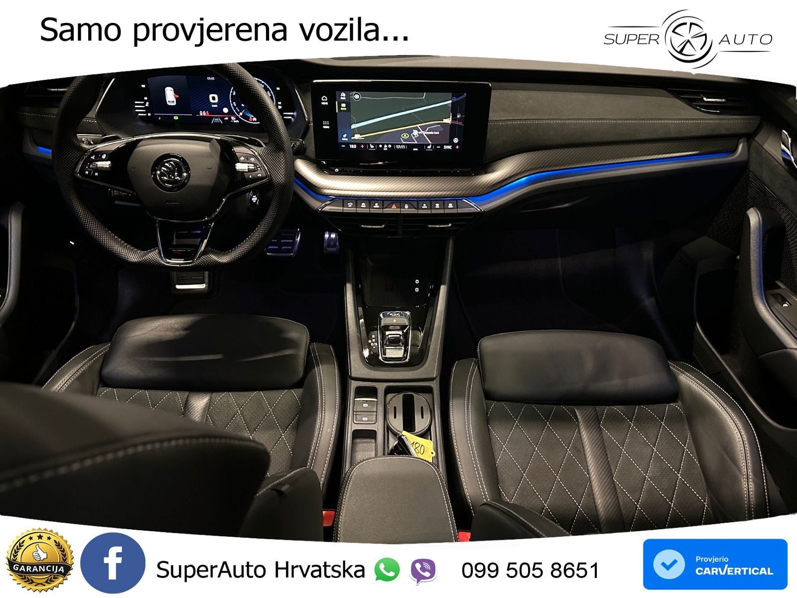 Škoda Octavia Combi RS 2.0 TDI (200 KS) 4x4 DSG LED+GR SJED+ACC