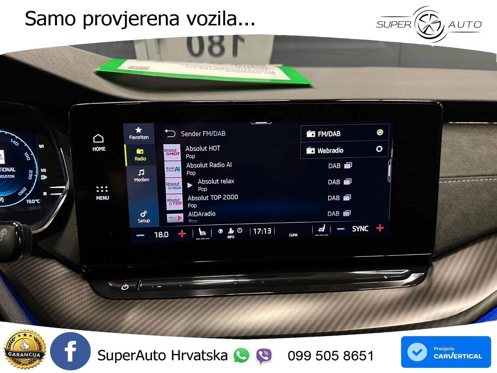 Škoda Octavia Combi RS 2.0 TDI (200 KS) 4x4 DSG LED+GR SJED+ACC