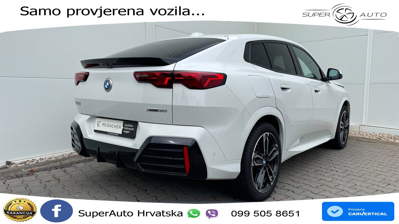 BMW iX2 66.5 kWh (313 KS) xDrive30
