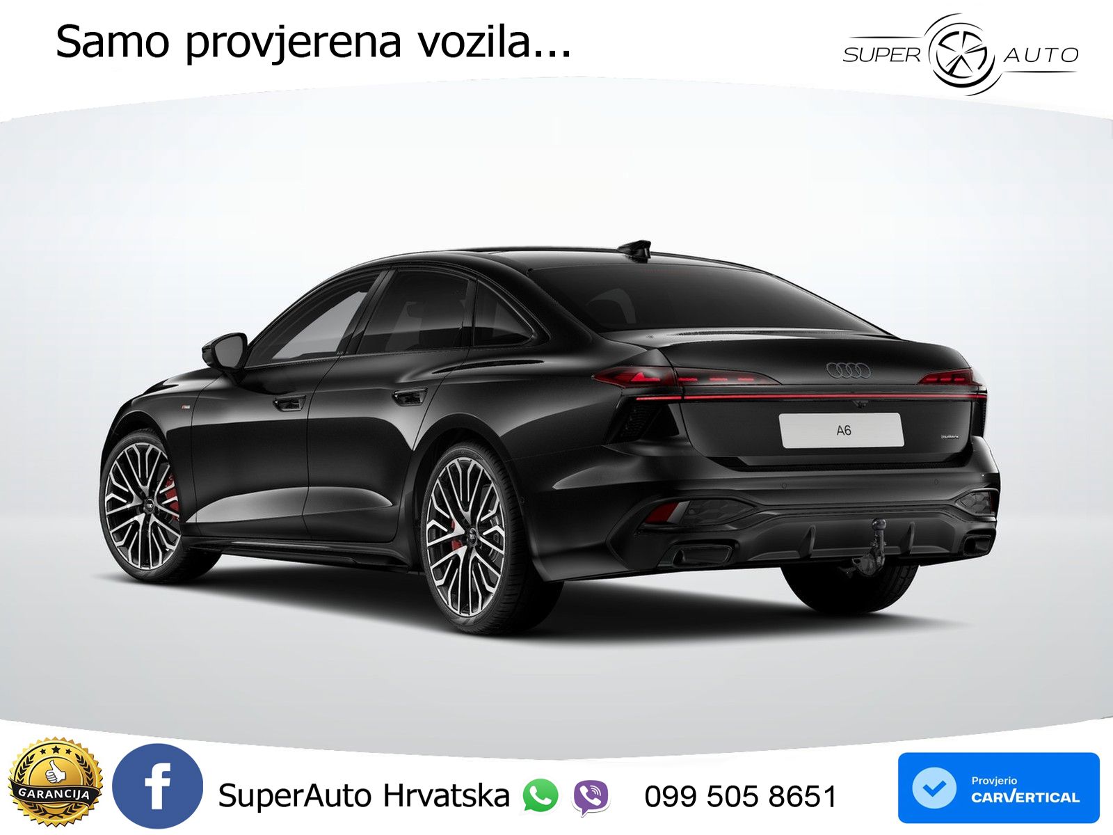 Audi A6 3.0 TFSI V6 (367 KS) quattro S tronic S line MATRIX+GR SJED+KAM