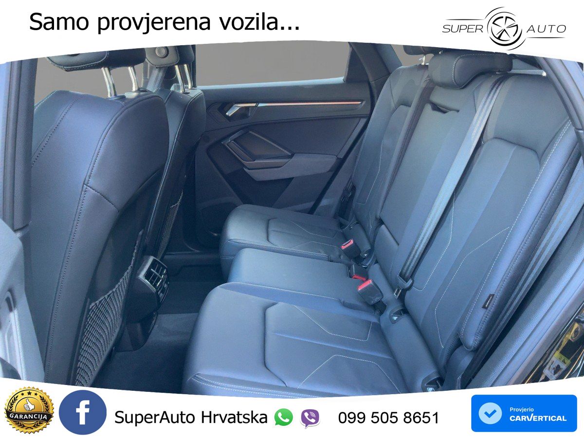 Audi Q3 Sportback 45 TFSI (245 KS) quattro S tronic S line MATRIX+GR SJED+KAM