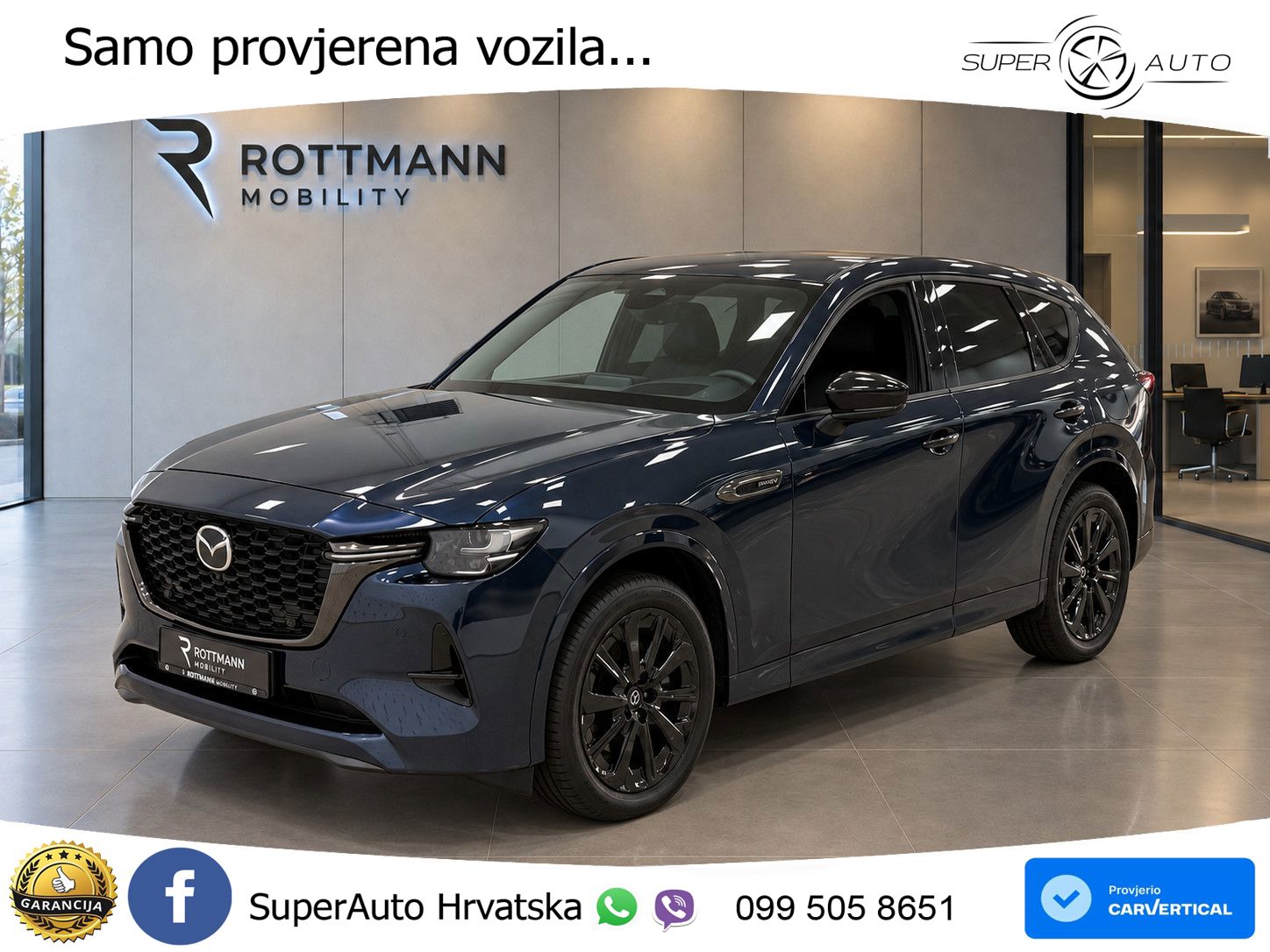 Mazda CX-60 2.5 e-Skyactiv (328 KS) AWD Automatic LED+GR SJED+ACC