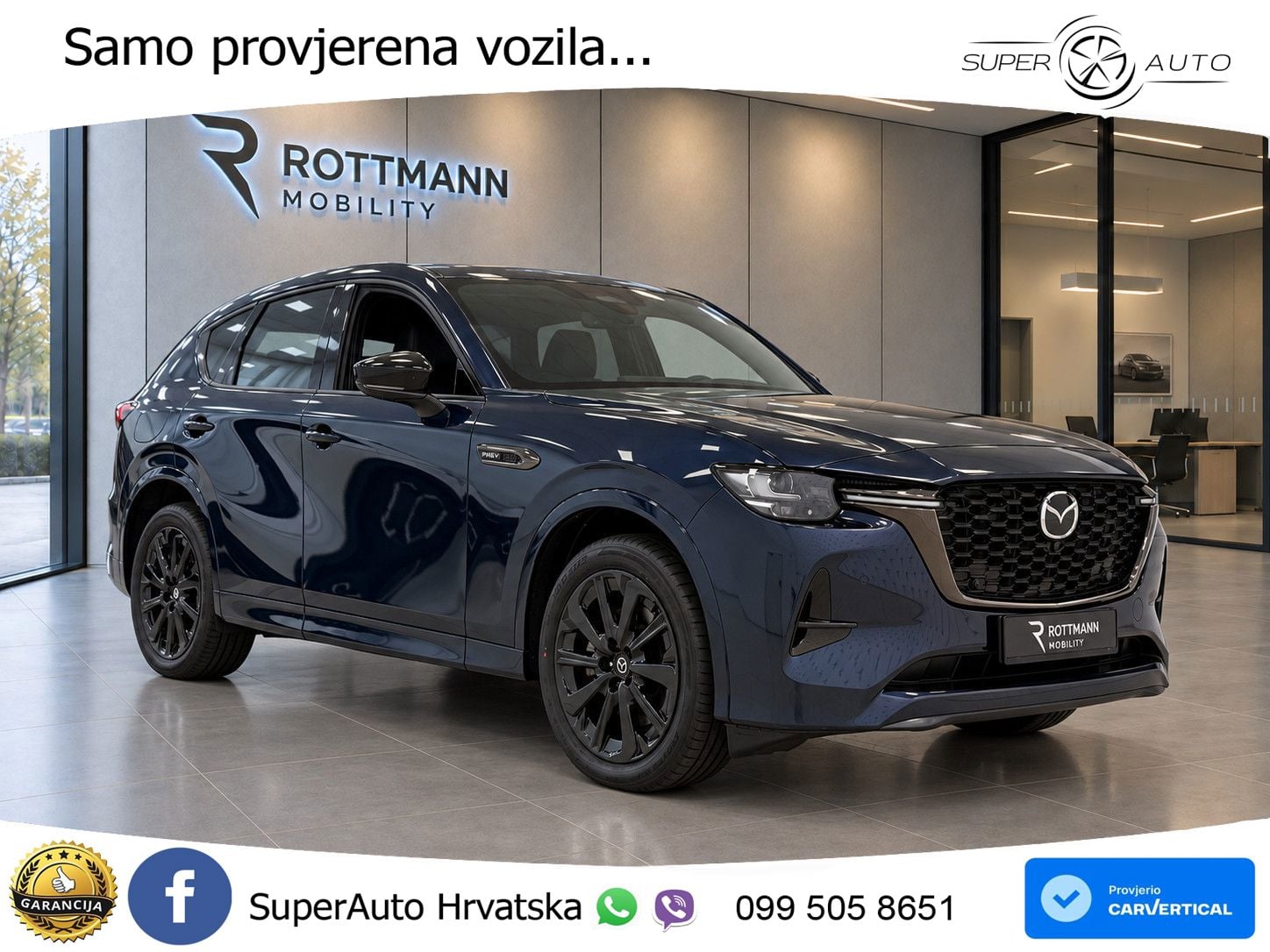 Mazda CX-60 2.5 e-Skyactiv (328 KS) AWD Automatic LED+GR SJED+ACC