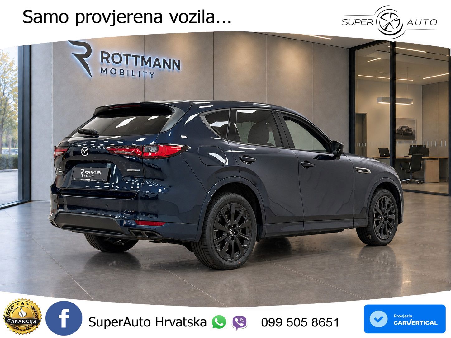Mazda CX-60 2.5 e-Skyactiv (328 KS) AWD Automatic LED+GR SJED+ACC