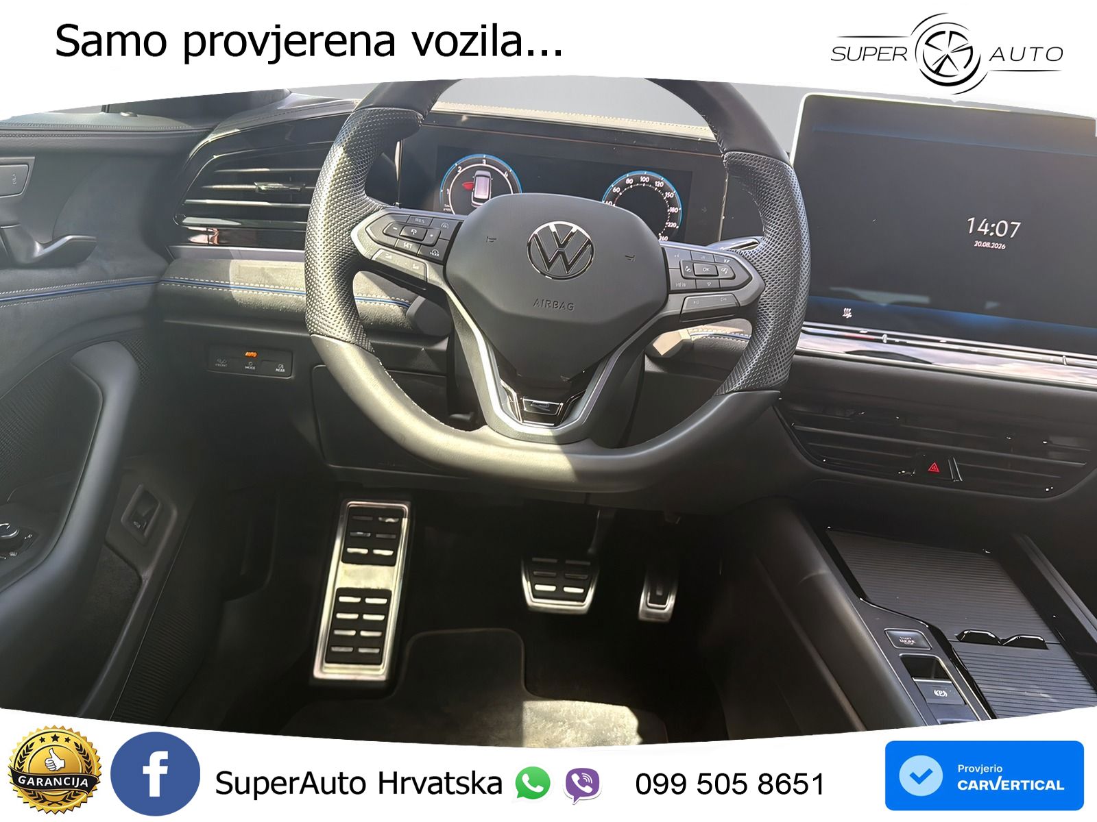 Volkswagen Passat Variant 2.0 TDI (193 KS) 4MOTION DSG R-Line LED+GR SJED+ACC
