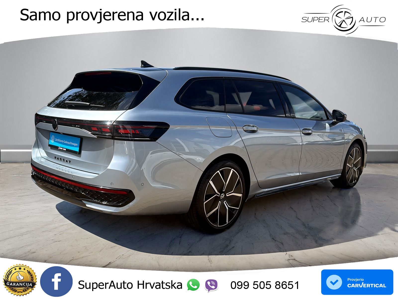 Volkswagen Passat Variant 2.0 TDI (193 KS) 4MOTION DSG R-Line LED+GR SJED+ACC