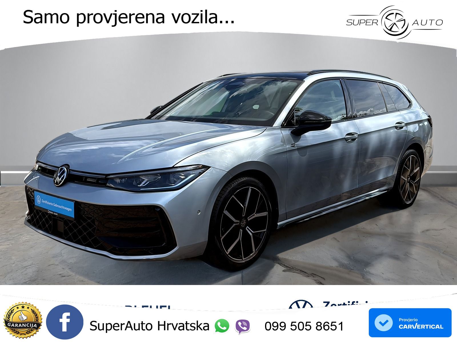 Volkswagen Passat Variant 2.0 TDI (193 KS) 4MOTION DSG R-Line LED+GR SJED+ACC