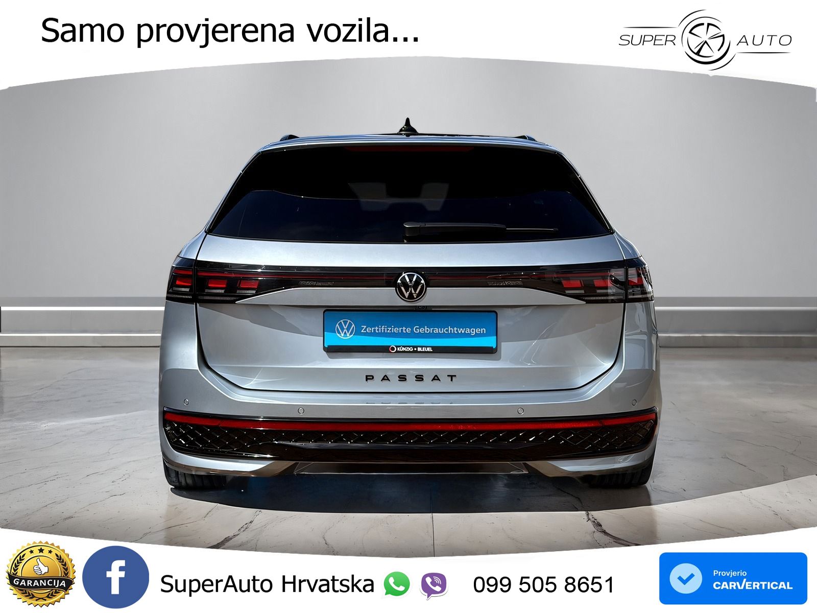 Volkswagen Passat Variant 2.0 TDI (193 KS) 4MOTION DSG R-Line LED+GR SJED+ACC