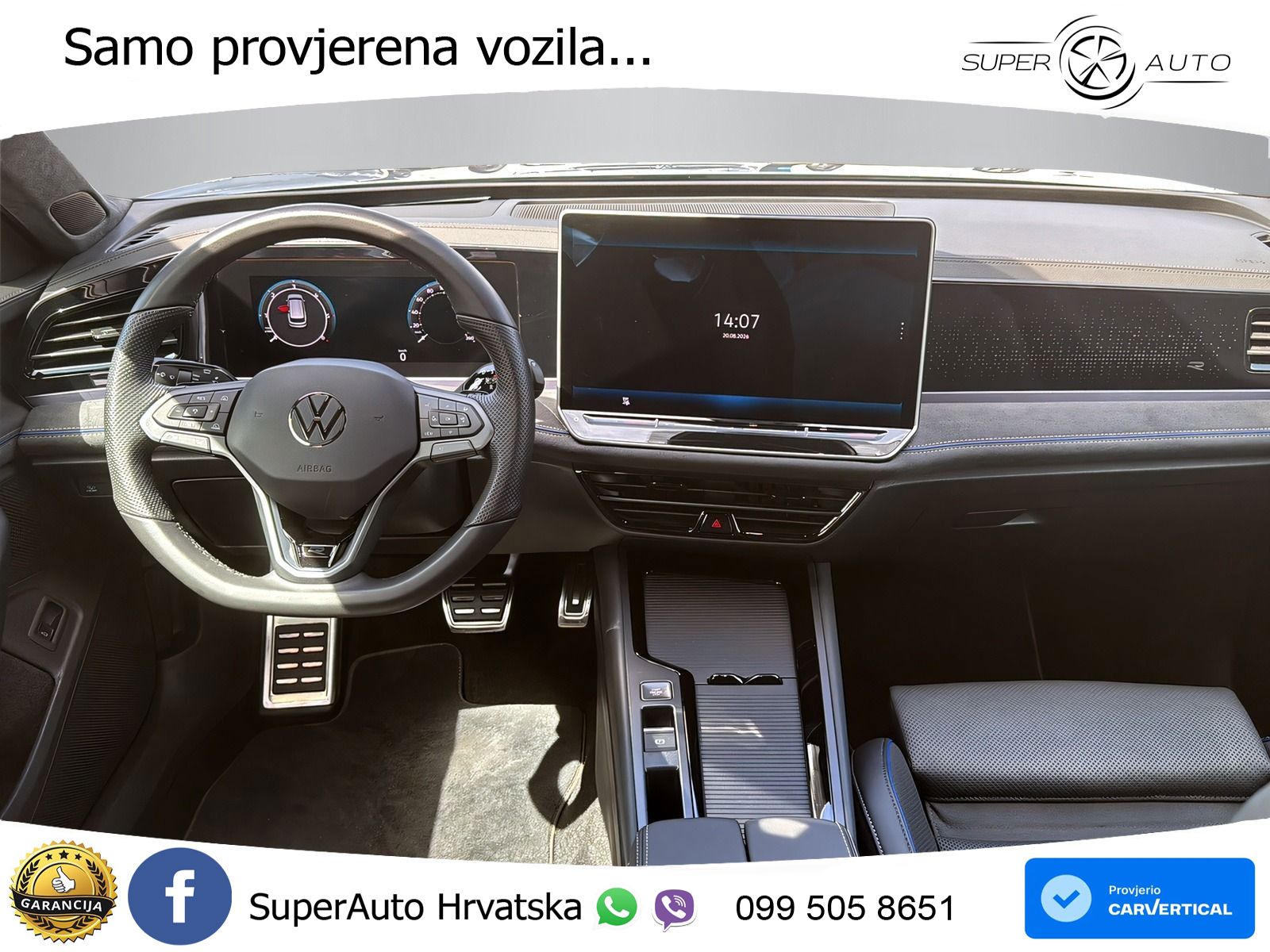 Volkswagen Passat Variant 2.0 TDI (193 KS) 4MOTION DSG R-Line LED+GR SJED+ACC