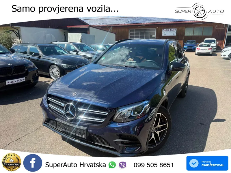 Mercedes-Benz GLC 350e 4Matic AMG line, Navi, Koža