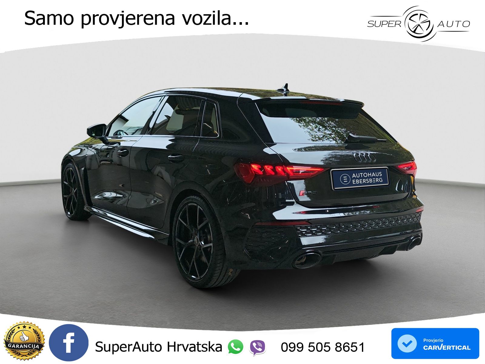 Audi RS3 Sedan 2.5 TFSI (400 KS) quattro S tronic MATRIX+GR SJED+KAM