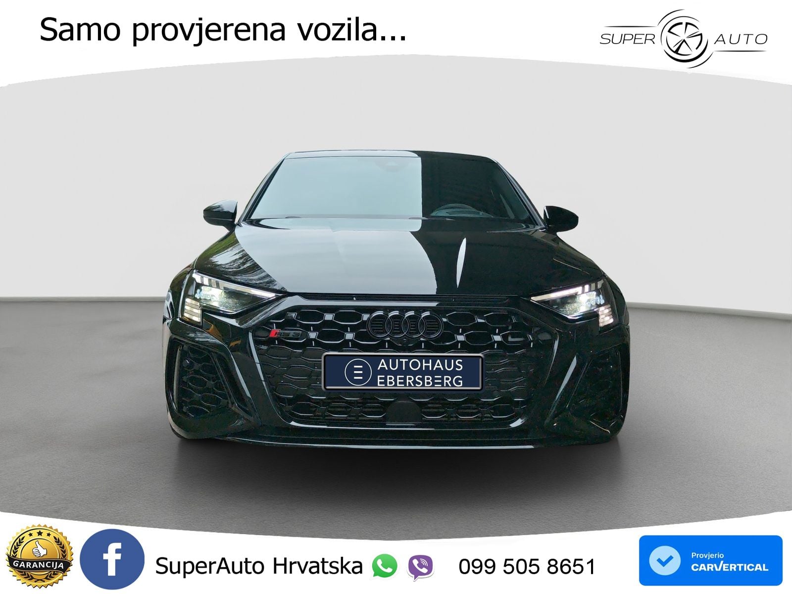 Audi RS3 Sedan 2.5 TFSI (400 KS) quattro S tronic MATRIX+GR SJED+KAM