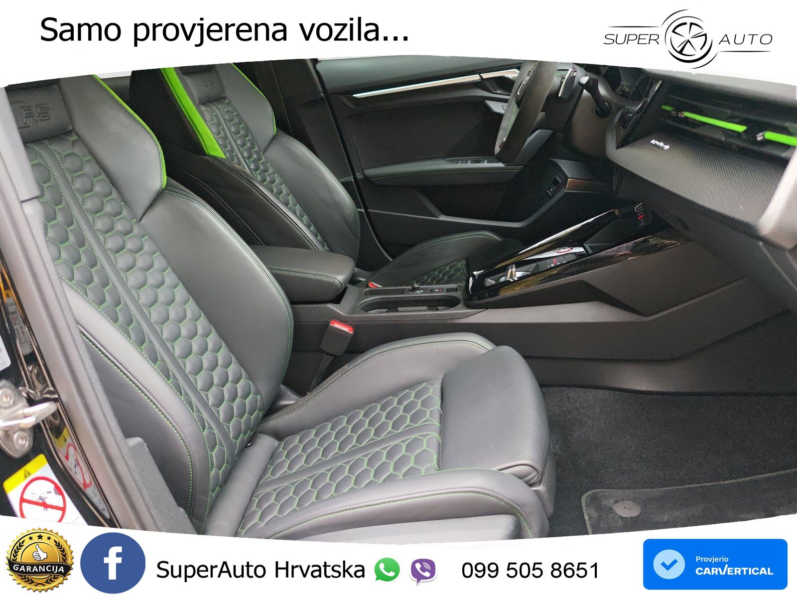 Audi RS3 Sedan 2.5 TFSI (400 KS) quattro S tronic MATRIX+GR SJED+KAM