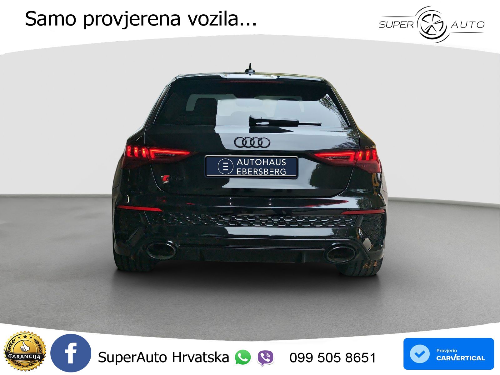 Audi RS3 Sedan 2.5 TFSI (400 KS) quattro S tronic MATRIX+GR SJED+KAM