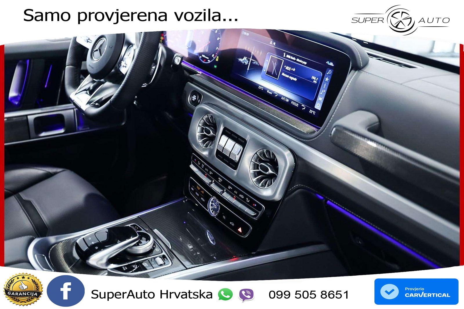 Mercedes AMG G 63 Long V8 (585 KS) 4MATIC 9G-TRONIC AMG SPEEDSHIFT TCT