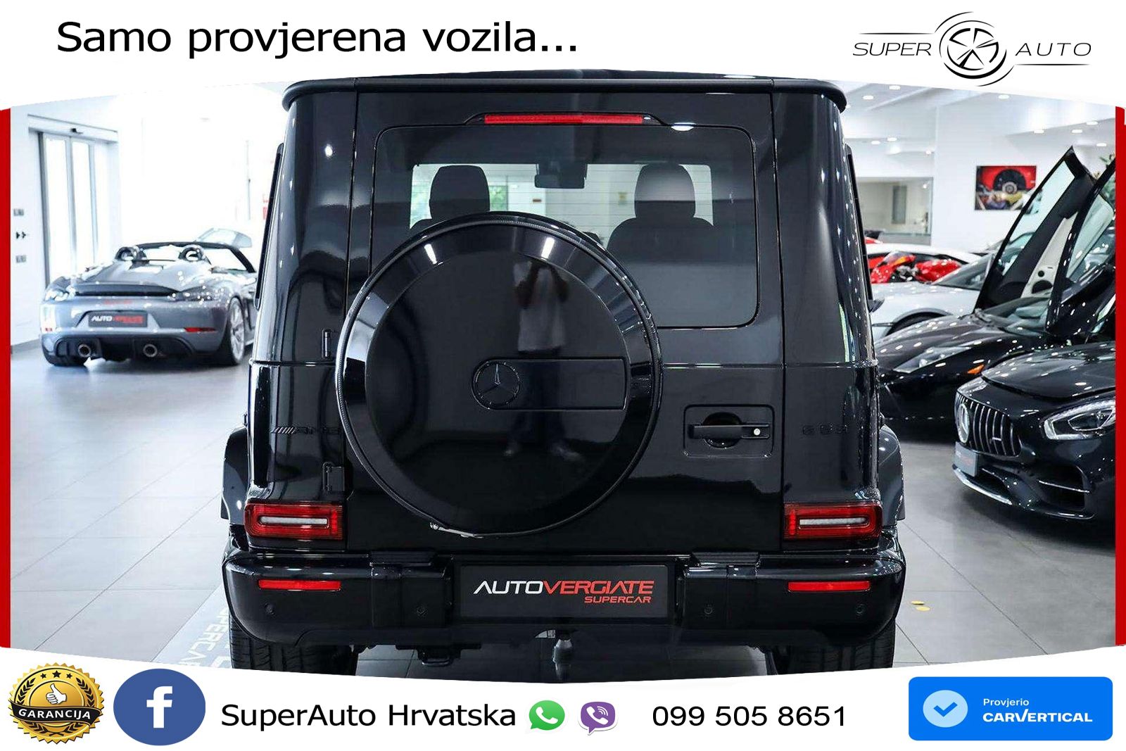 Mercedes AMG G 63 Long V8 (585 KS) 4MATIC 9G-TRONIC AMG SPEEDSHIFT TCT