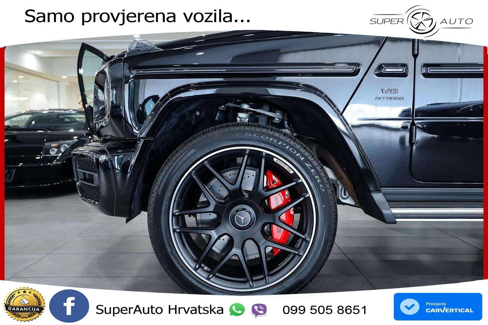 Mercedes AMG G 63 Long V8 (585 KS) 4MATIC 9G-TRONIC AMG SPEEDSHIFT TCT