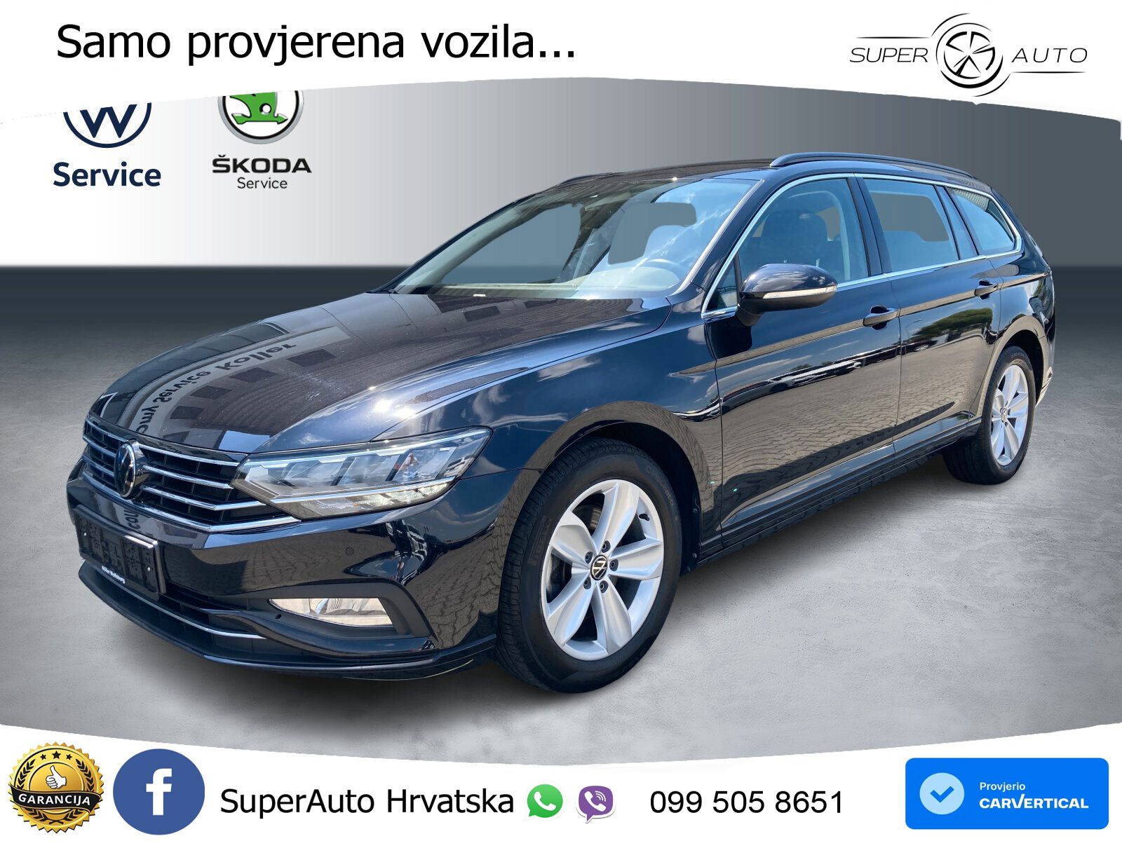 Volkswagen Passat Variant 2.0 TSI (190 KS) DSG Business LED+GR SJED+ACC