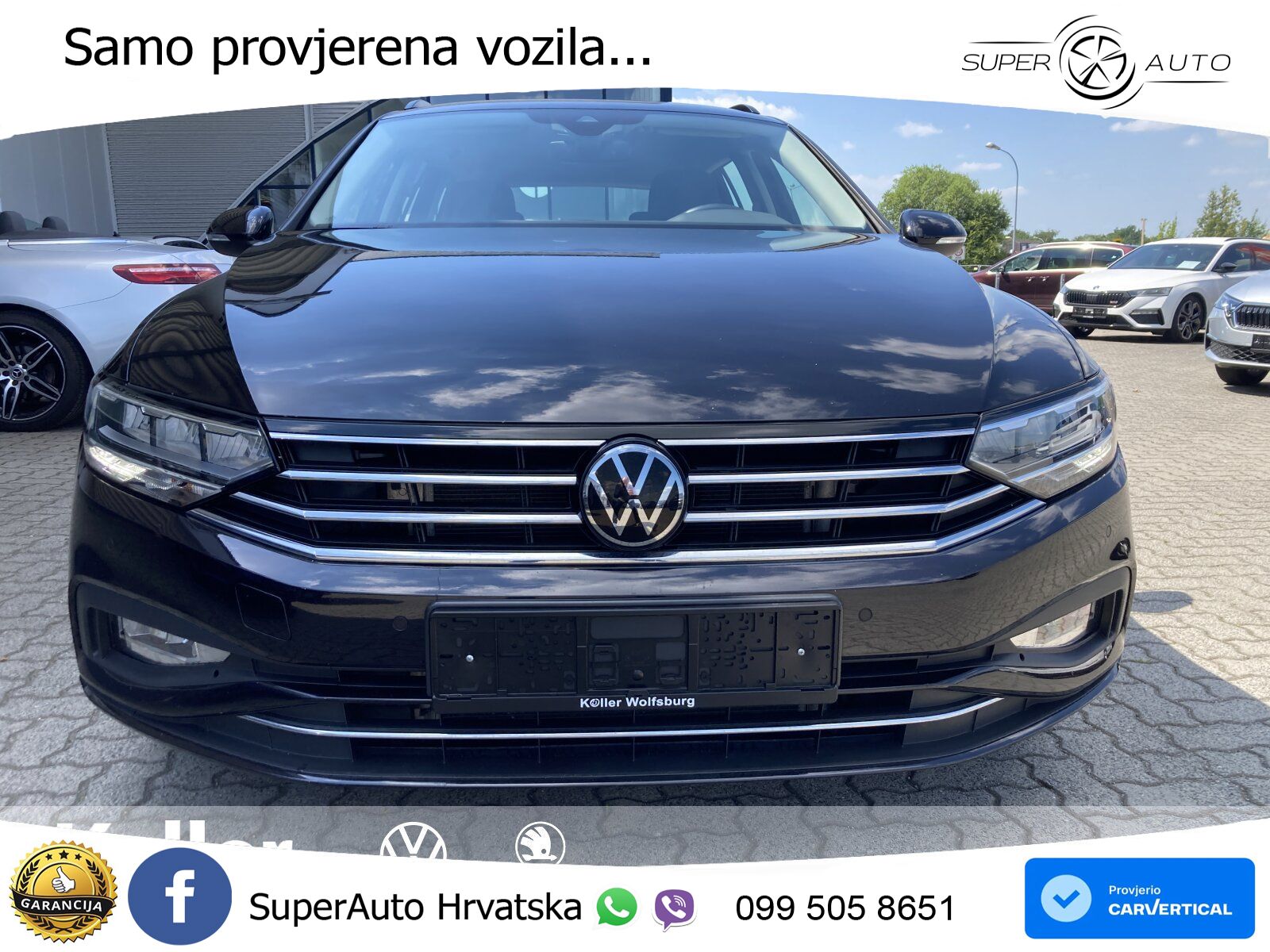 Volkswagen Passat Variant 2.0 TSI (190 KS) DSG Business LED+GR SJED+ACC