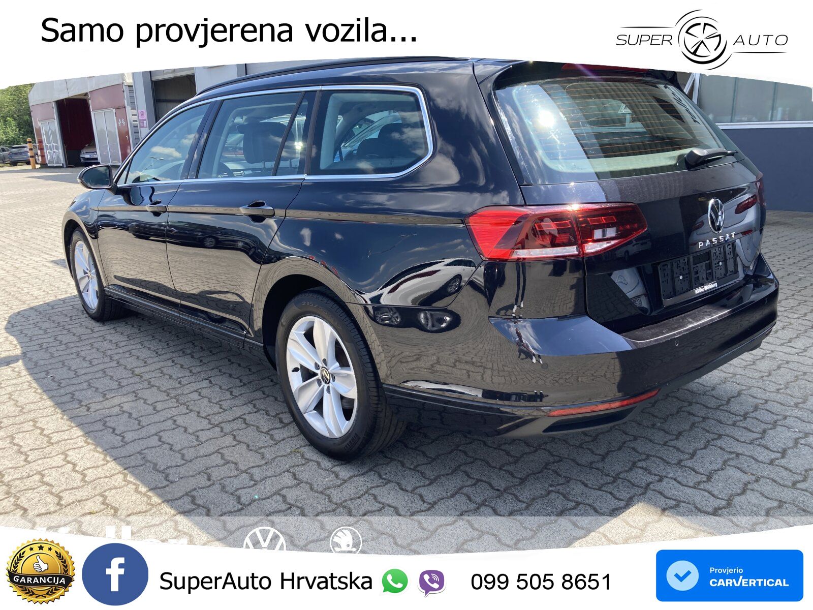 Volkswagen Passat Variant 2.0 TSI (190 KS) DSG Business LED+GR SJED+ACC