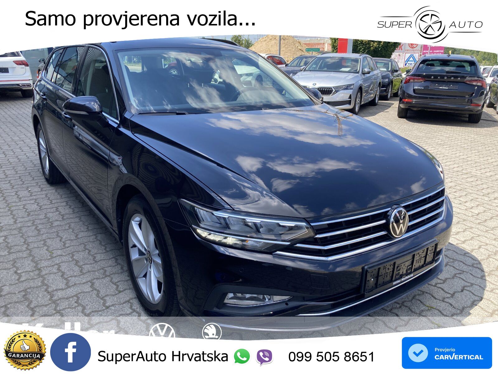 Volkswagen Passat Variant 2.0 TSI (190 KS) DSG Business LED+GR SJED+ACC