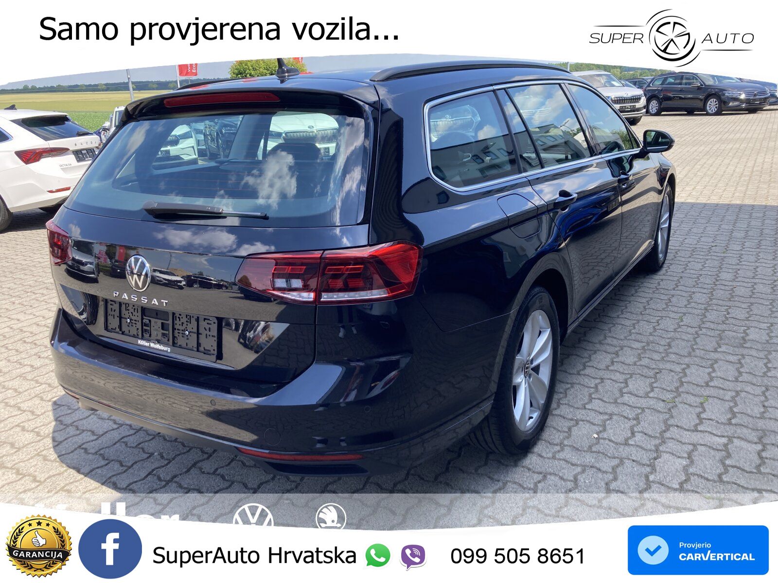 Volkswagen Passat Variant 2.0 TSI (190 KS) DSG Business LED+GR SJED+ACC