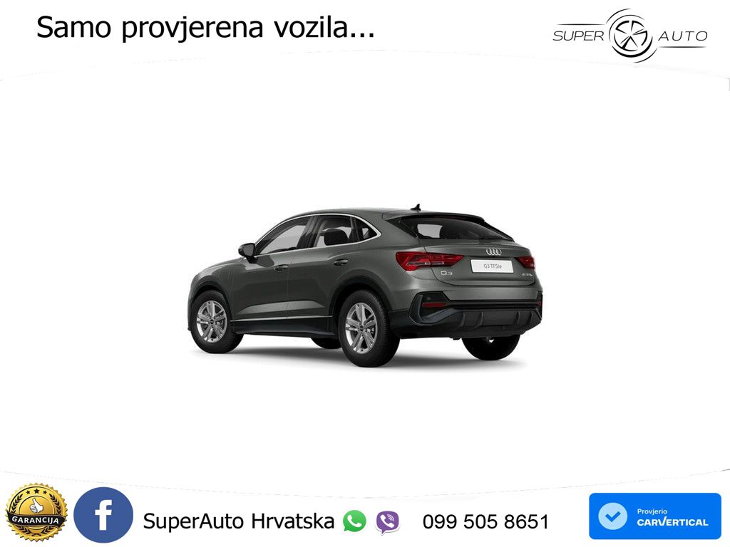 Audi Q3 Sportback 45 TFSIe (245 KS) S tronic