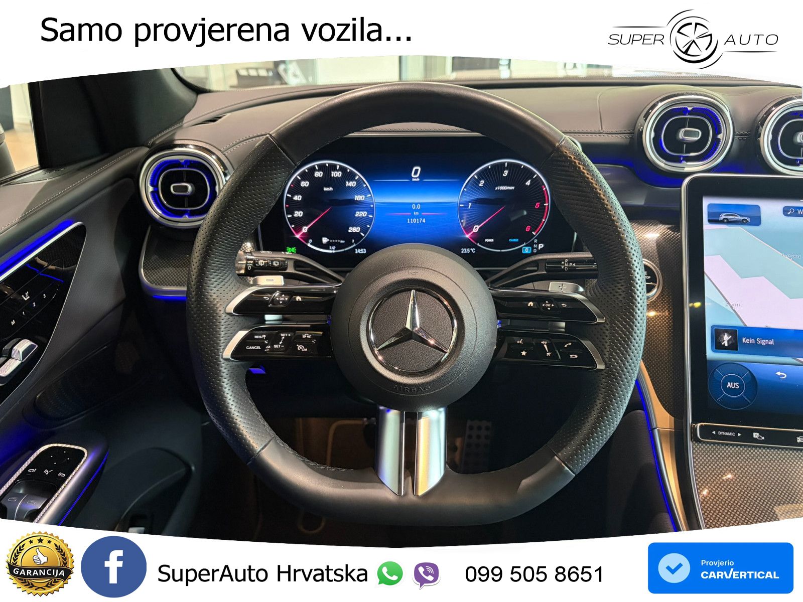 Mercedes GLC 220d (197 KS) 4MATIC 9G-TRONIC ZRAČNI+ACC+4xGR SJED+360