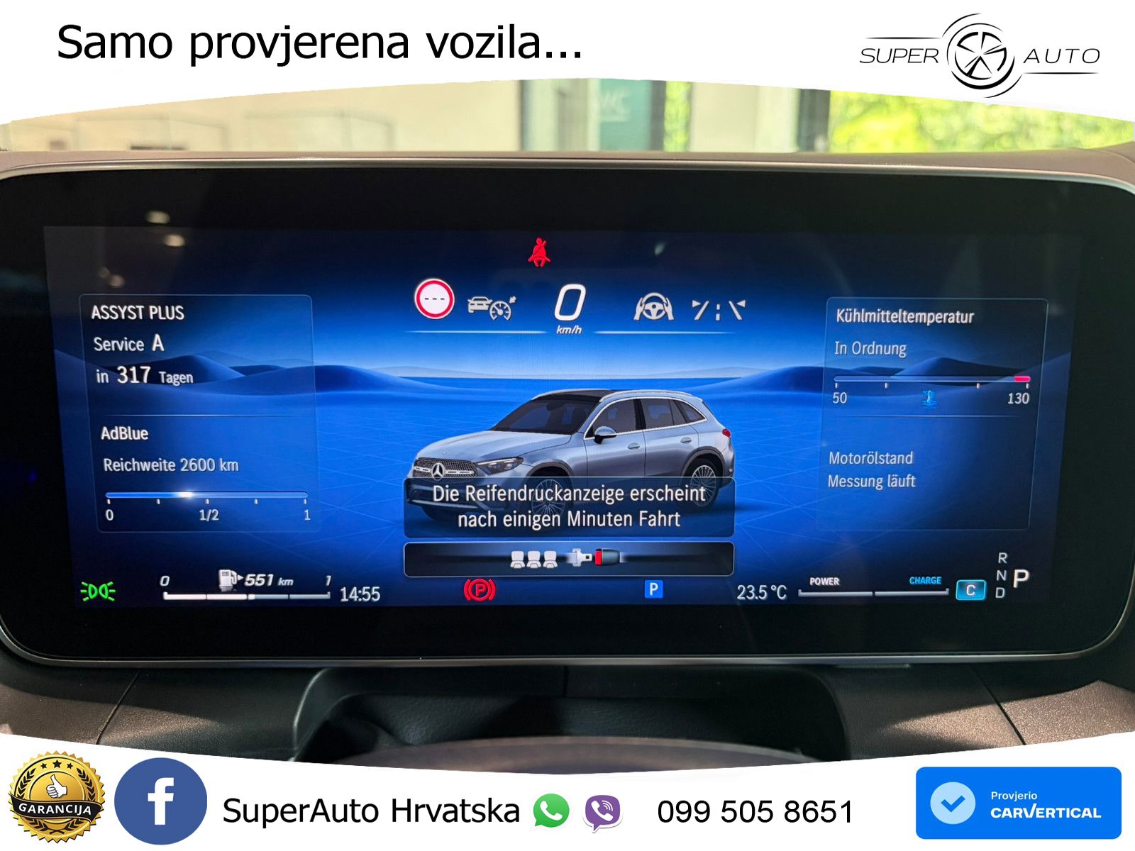 Mercedes GLC 220d (197 KS) 4MATIC 9G-TRONIC ZRAČNI+ACC+4xGR SJED+360