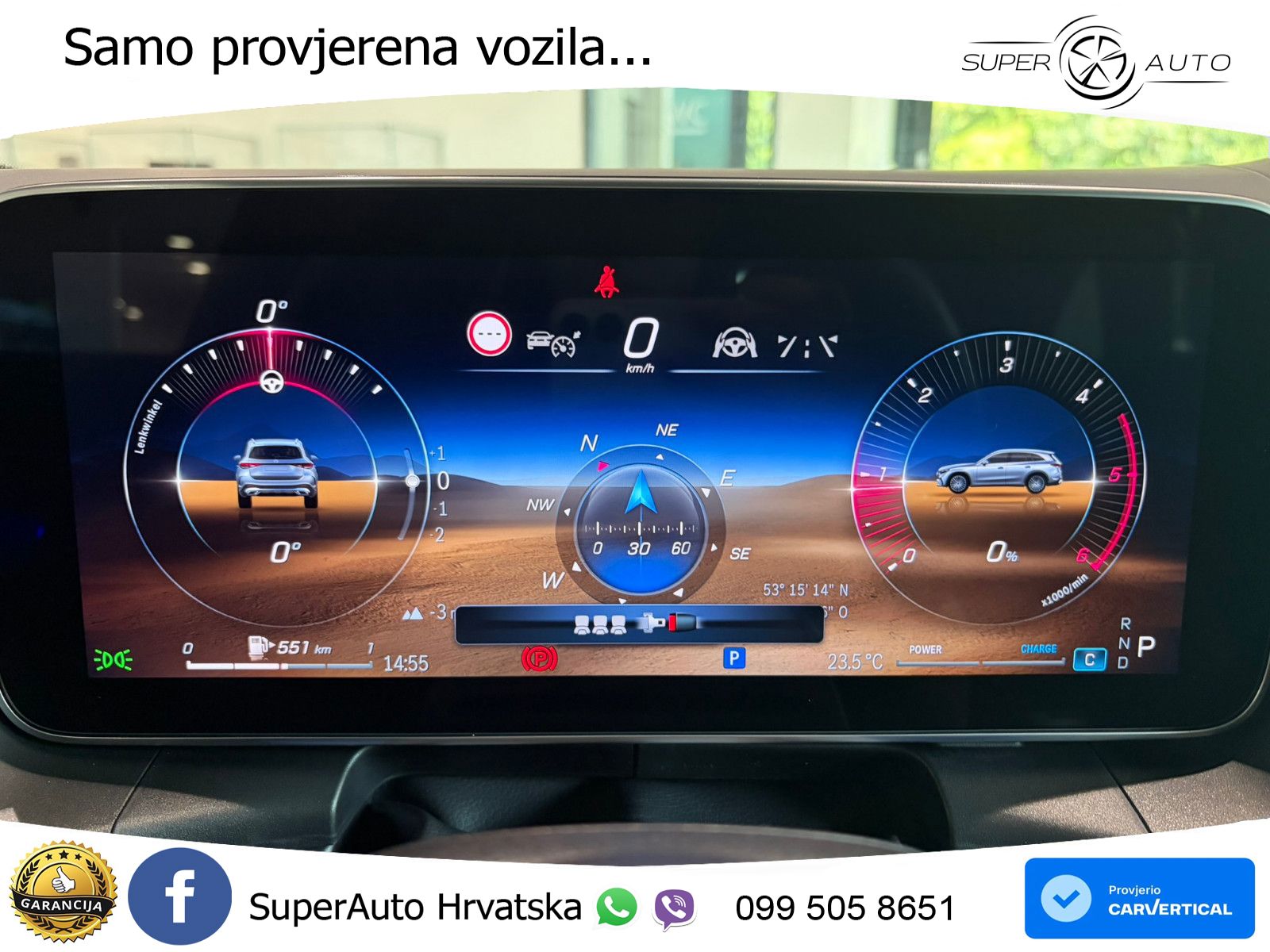 Mercedes GLC 220d (197 KS) 4MATIC 9G-TRONIC ZRAČNI+ACC+4xGR SJED+360