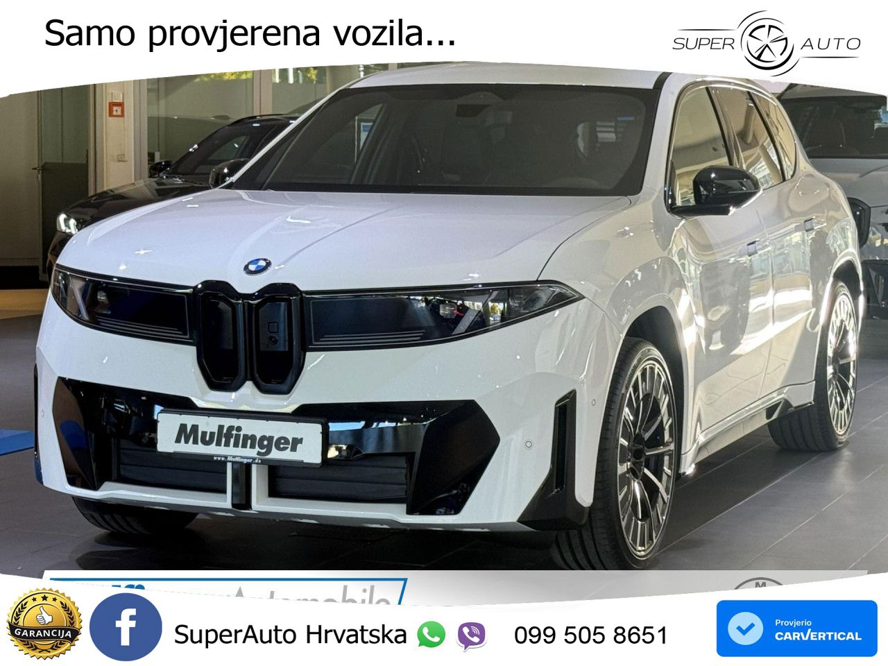 BMW iX3 40 82.6 kWh (320 KS) M Sport LED+GR SJED+ACC