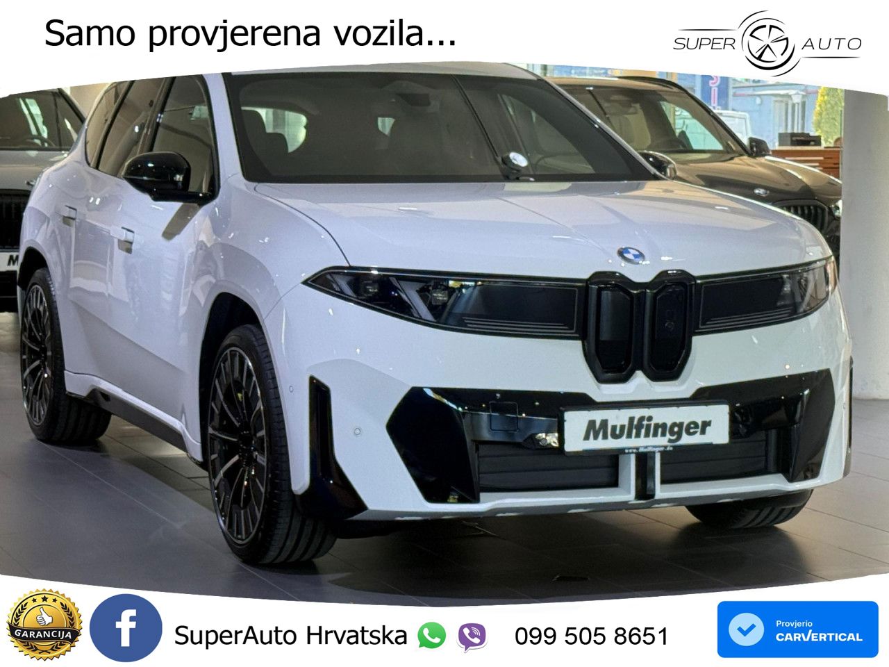 BMW iX3 40 82.6 kWh (320 KS) M Sport LED+GR SJED+ACC