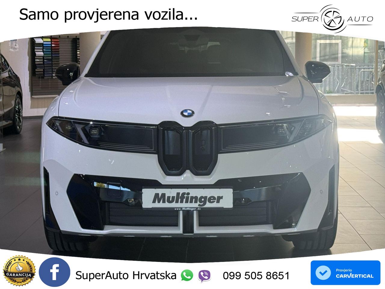 BMW iX3 40 82.6 kWh (320 KS) M Sport LED+GR SJED+ACC