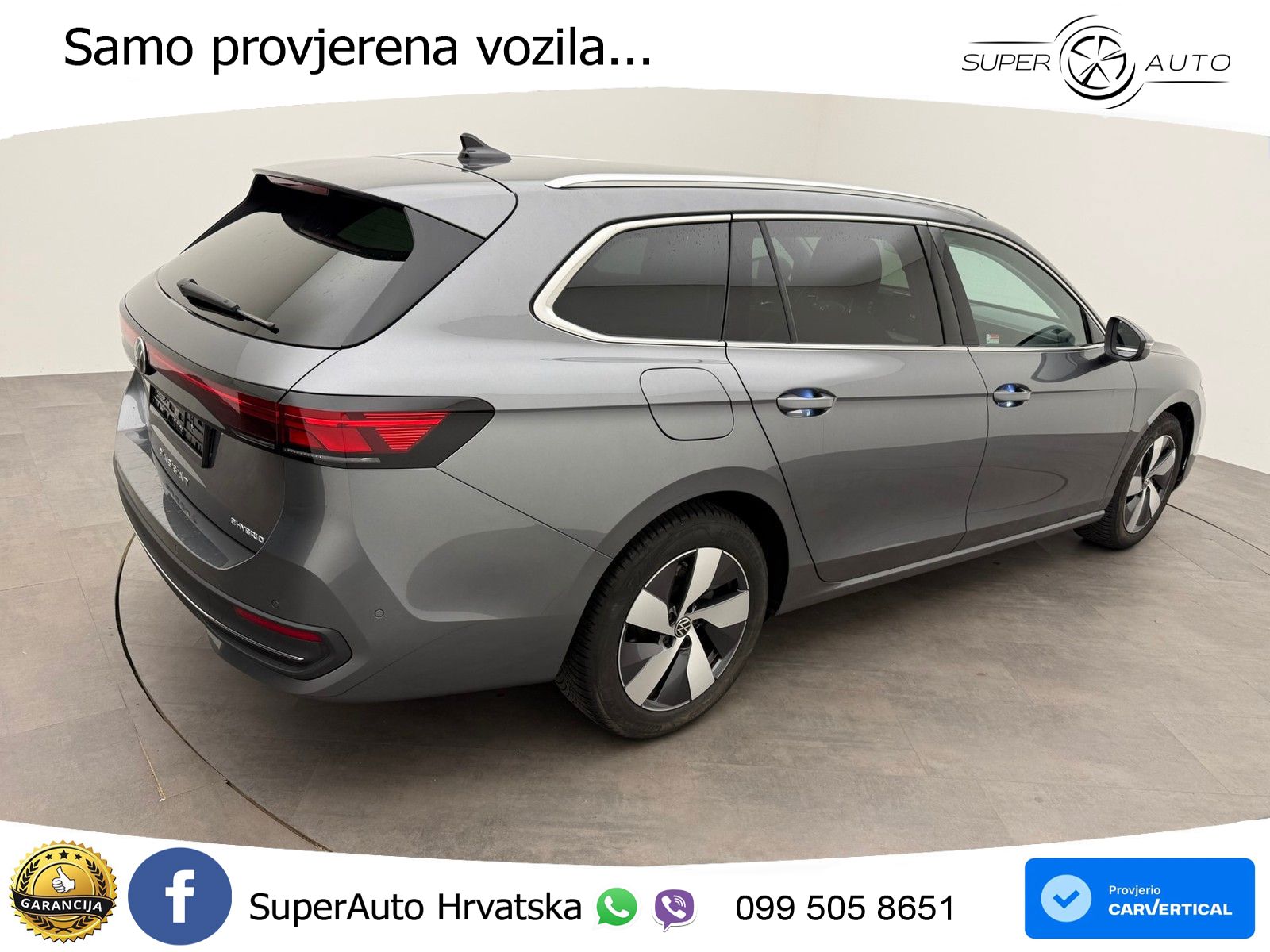 Volkswagen Passat Variant 1.5 TSI (204 KS) eHybrid DSG Business LED+GR SJED+ACC