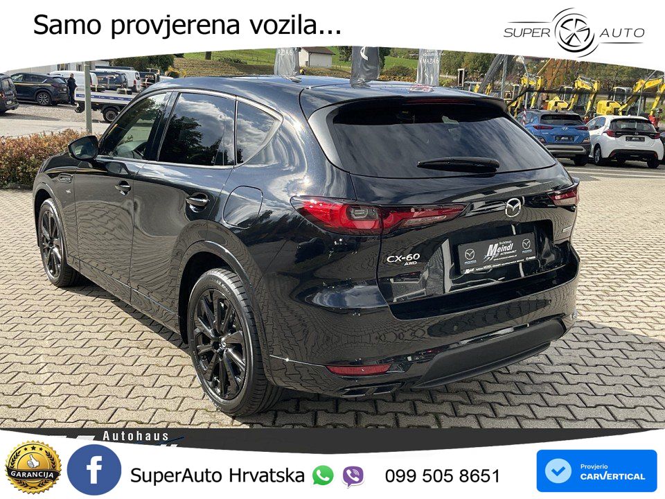Mazda CX-60 3.3 e-Skyactiv D (254 KS) AWD Automatic MATRIX+GR SJED+KAM