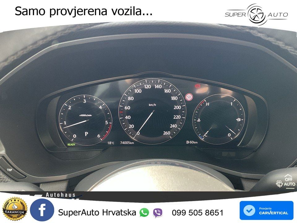 Mazda CX-60 3.3 e-Skyactiv D (254 KS) AWD Automatic MATRIX+GR SJED+KAM