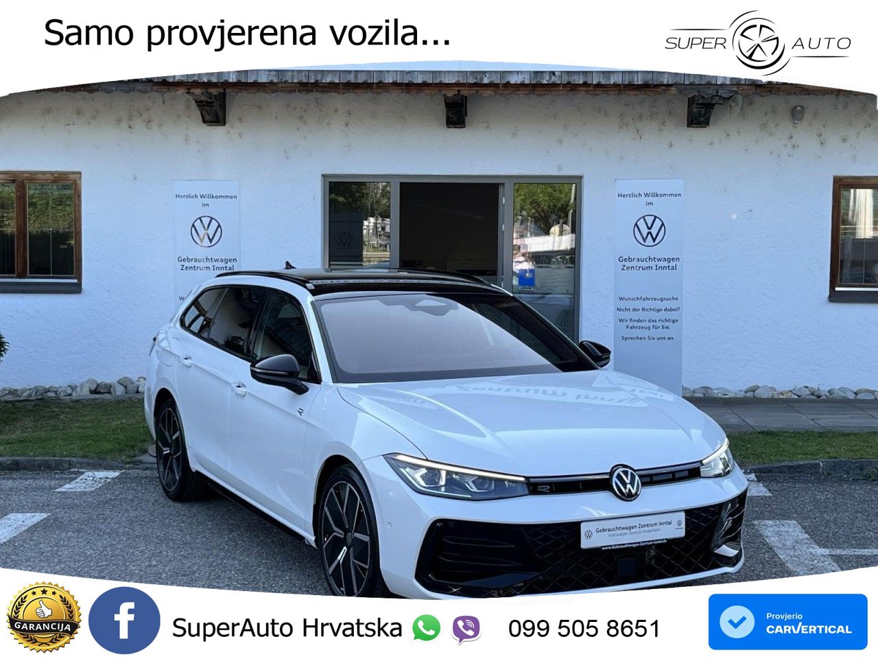 Volkswagen Passat Variant 2.0 TDI (193 KS) 4MOTION DSG R-Line LED+GR SJED+ACC