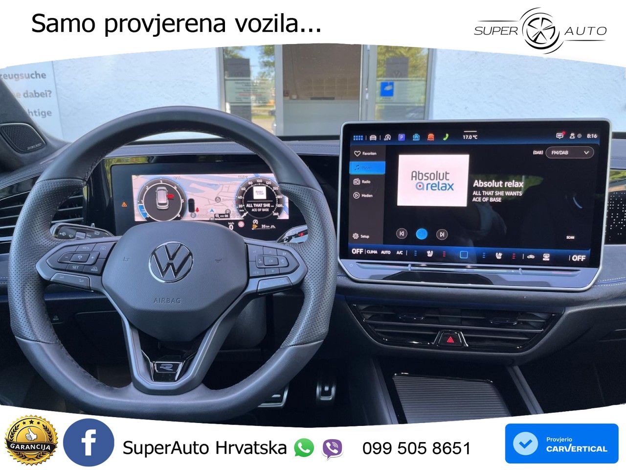 Volkswagen Passat Variant 2.0 TDI (193 KS) 4MOTION DSG R-Line LED+GR SJED+ACC