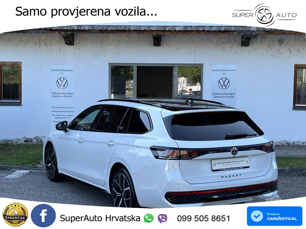 Volkswagen Passat Variant 2.0 TDI (193 KS) 4MOTION DSG R-Line LED+GR SJED+ACC