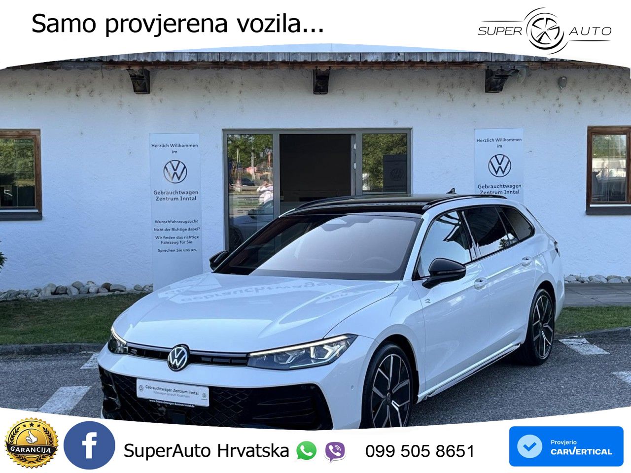 Volkswagen Passat Variant 2.0 TDI (193 KS) 4MOTION DSG R-Line LED+GR SJED+ACC